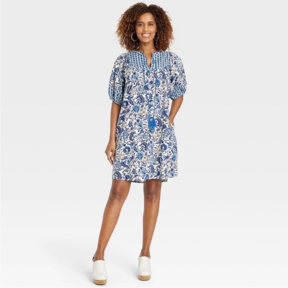 🌼SALE BOHO A LINE FLORAL DRESS